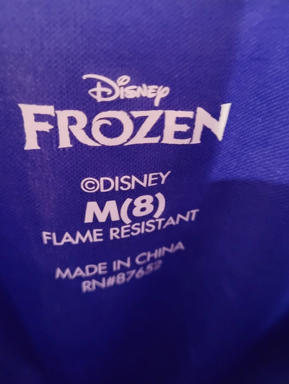 EUC DISNEY Frozen Elsa & Anna Girls Nightgown Dress - Picture 5 of 5
